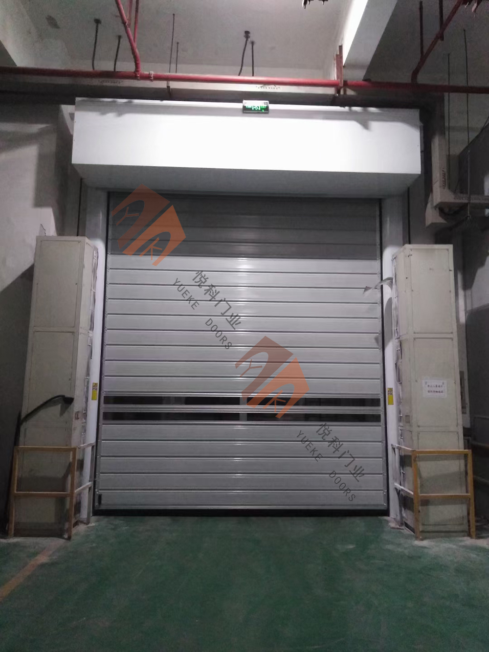 硬質快速門被碰壞該如何（hé）處理?